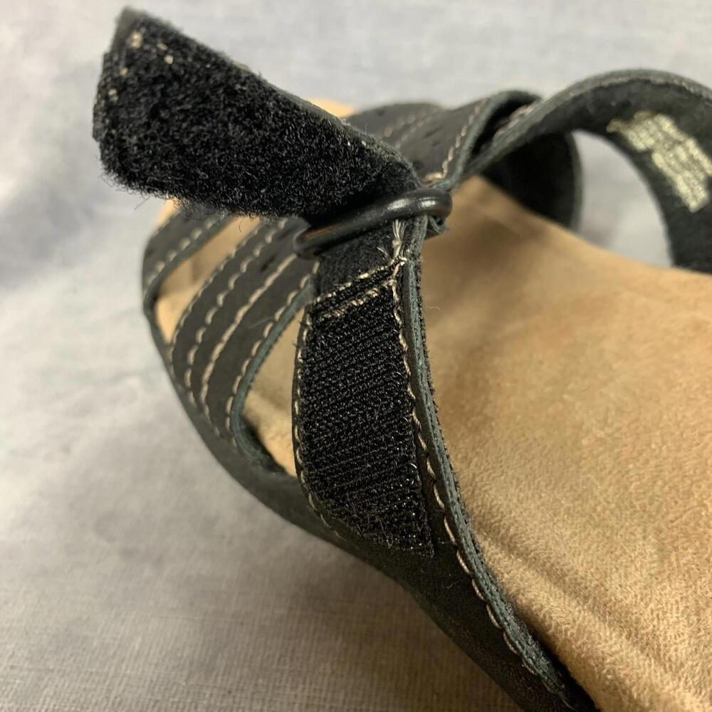 Ozark Trail Womens Size 8 Savannah Black Sandals Slides - Picture 6 of 8